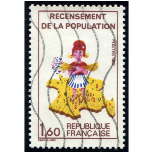 Lot 4735 - Variété - N°2202b - Oblitéré Qualité TB