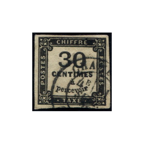 Lot 4382 - Taxe - N°6 - Oblitéré Qualité TB