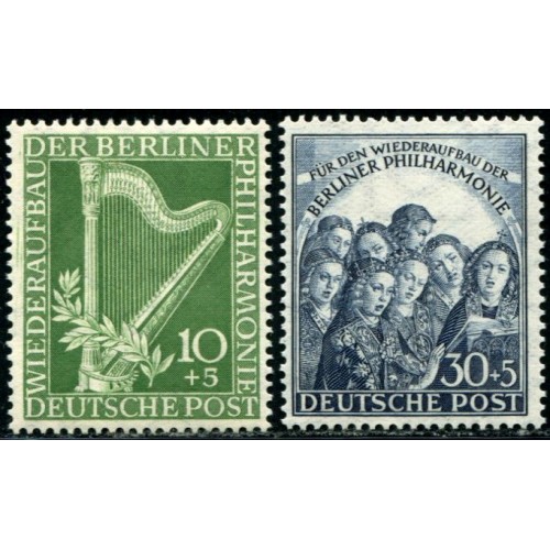 Lot 6114a - Allemagne Berlin - N°58/59 - Neuf ** Luxe