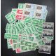 Lot de faciale 100 timbres à 4.80 Francs