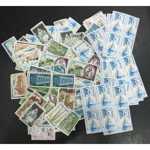Lot de faciale 213 timbres à 0,70 Francs