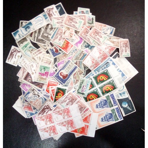 Lot de faciale 1000 timbres à 0,90 Francs