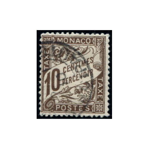 Lot 5134 - Monaco Taxe - N°4 - Oblitéré Qualité TB