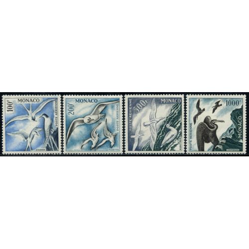 Lot 5105 - Monaco Poste aérienne - N°55/58 - Neuf * Qualité TB