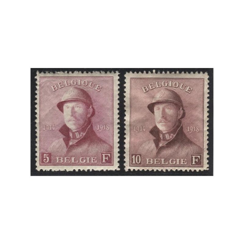 Lot H509 - Belgique - N°177/78