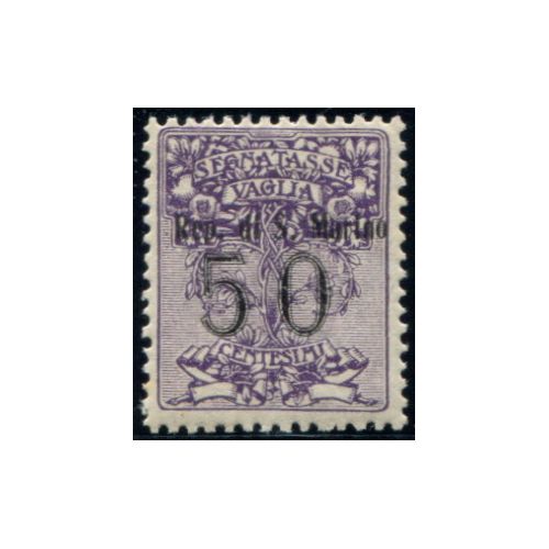 Lot 6635 - Saint-Marin Timbre Mandat - N°3 - Neuf ** Luxe