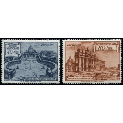 Lot 6781 - Vatican - N°11/12 - Neuf * Qualité TB