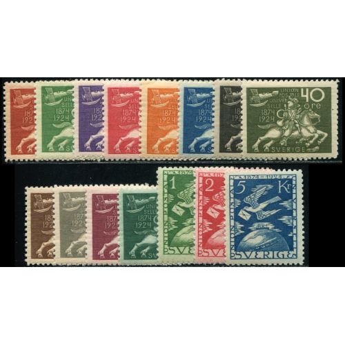 Lot 6524a - Suède - N°178/92 - Neuf * Qualité TB