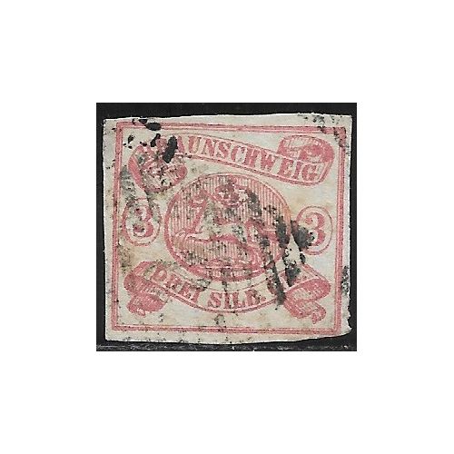 Lot W718 - Allemagne Brunswick - N°10 - Oblitéré Qualité ST