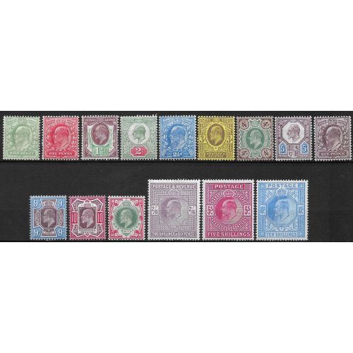 Lot W474 - Grande-Bretagne - N°106/120 - Neuf * Qualité TB