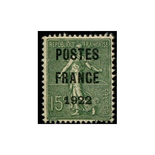 Lot A190 - Préoblitérés - N°37 - Neuf (*) sans gomme