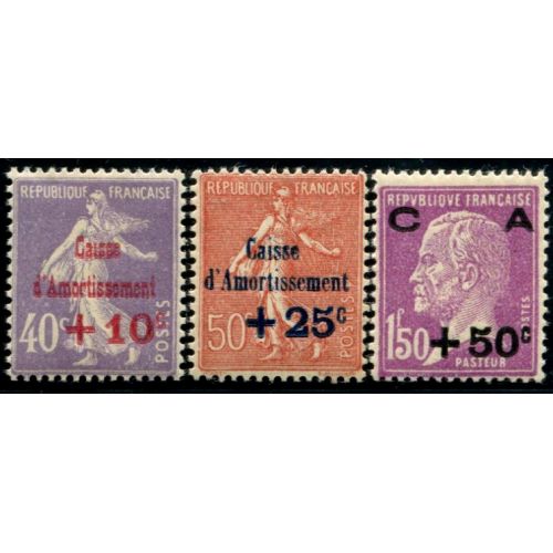 Lot 2526a- N°249/51 - Neuf ** Luxe