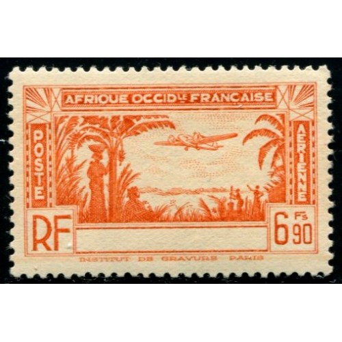 Lot A2374 - Côte d'Ivoire Poste aérienne - N°5a - Neuf * Qualité TB