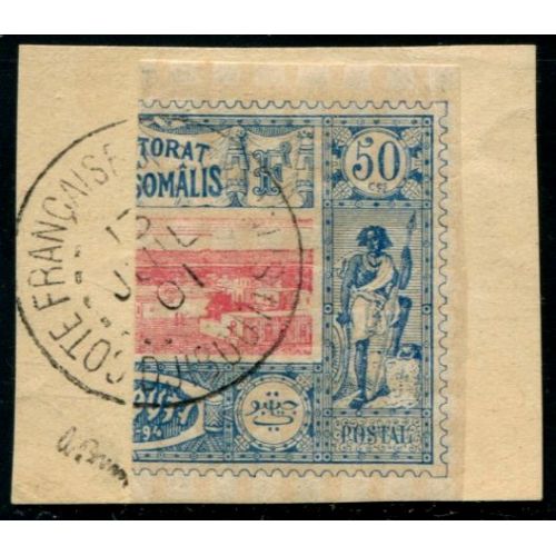 Lot A1429 - Côte des Somalis - N°15c - Oblitéré Qualité TB