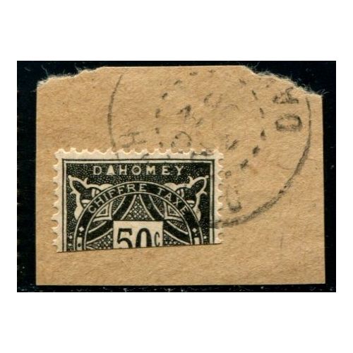 Lot A1450 - Dahomey Taxe - N°14 - Oblitéré Qualité TB