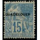 Lot A2433 - Guadeloupe - N°19d Obl