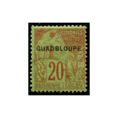 Lot A2435 - Guadeloupe - N°20b - Oblitéré Qualité TB