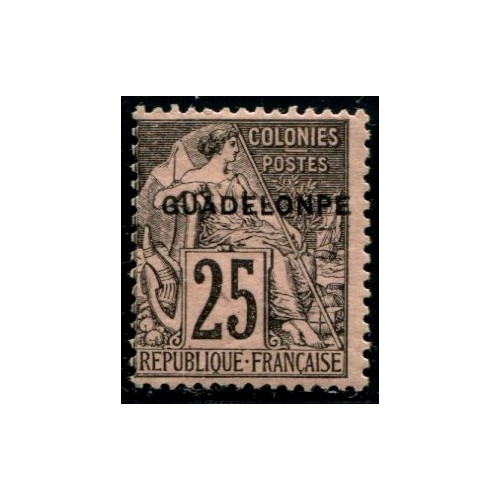 Lot A2438 - Guadeloupe - N°21c - Neuf * Qualité TB