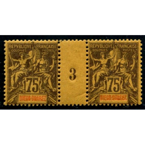 Lot A1477 - Diego-Suarez - N°49 - Neuf ** Luxe