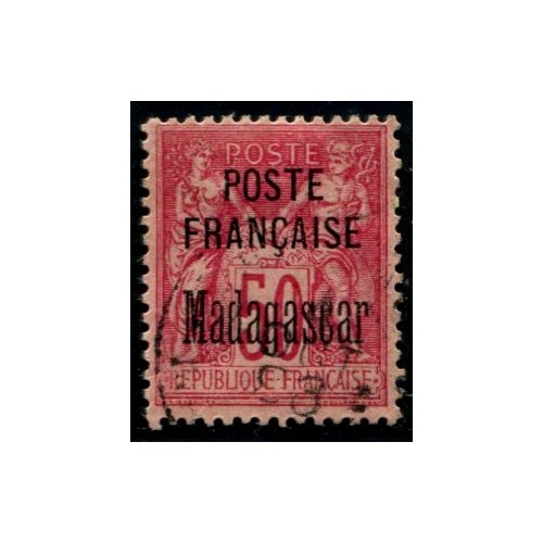 Lot A2497 - Madagascar -  N°19 - Oblitéré Qualité TB