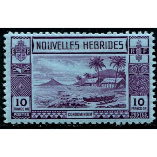 Lot A2578 - Nouvelles-Hébrides -  N°111 - Neuf * Qualité TB