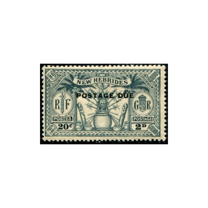 Lot A2586 - Nouvelles-Hébrides - Taxe N°T07 *