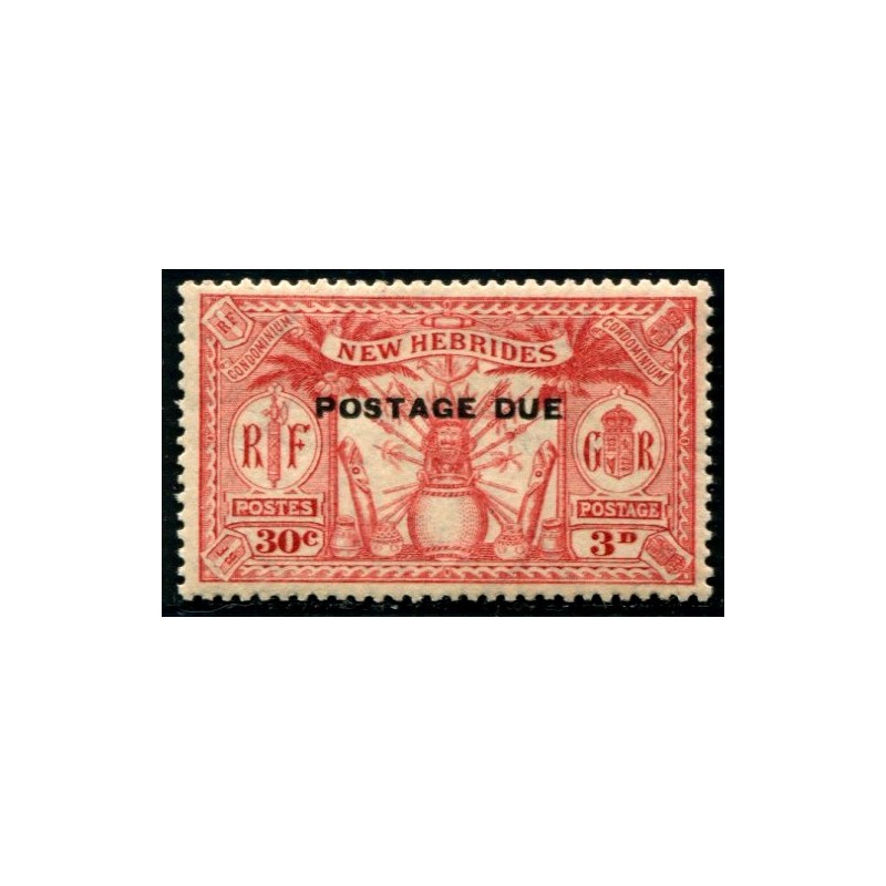 Lot A2587 - Nouvelles-Hébrides - Taxe N°T08 *