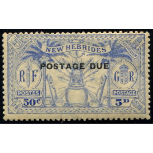 Lot 5532 - Nouvelles-Hébrides Taxe - N°9 - Neuf ** Luxe