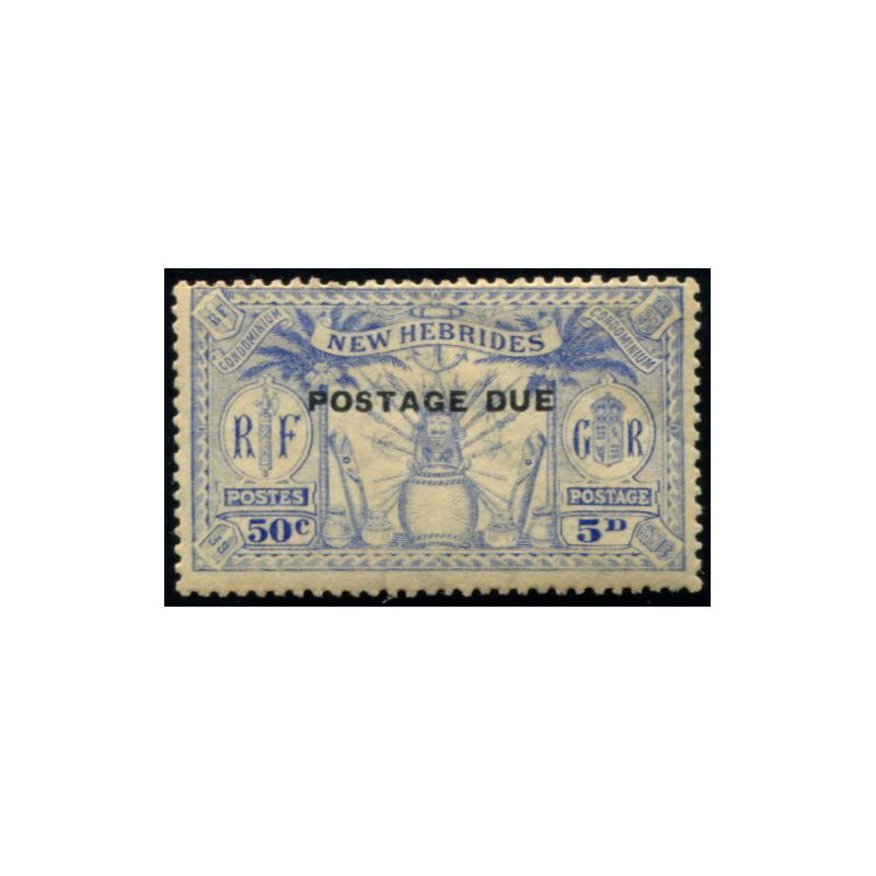 Lot 5532 - Nouvelles-Hébrides - Taxe N°T09 **