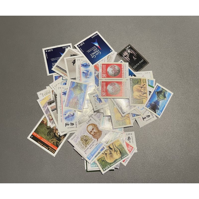 Lot de faciale 100 timbres de 0,89€ (89€)