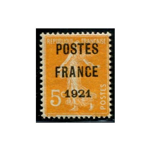 Lot A2860 - Préoblitérés - N°33 - Neuf * Qualité TB