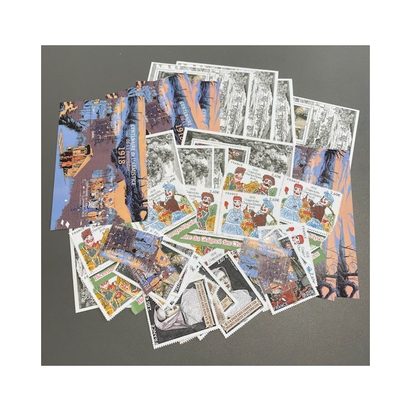 Lot de faciale 50 timbres de 2.60€ (130€)