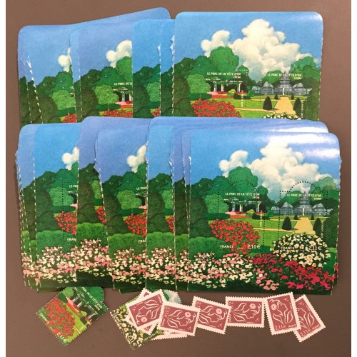 Lot de faciale 50 timbres de 2,11€ (105,50€)