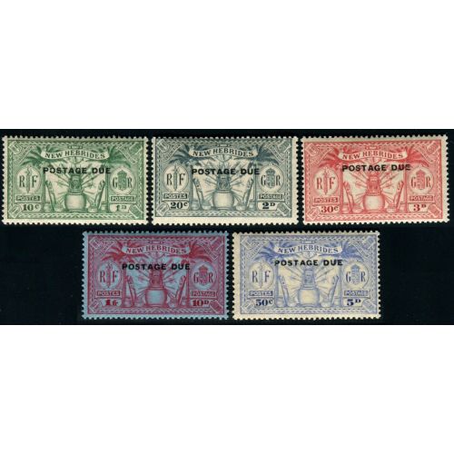 Lot A3962 - Nouvelles Hebrides Taxe - N°6/10 - Neuf ** Luxe