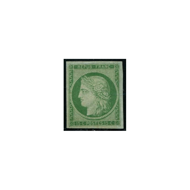 Lot C1696 - N°2 Classiques  Neuf (*) sans gomme