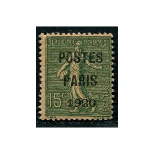 Lot A4213 - Préoblitérés - N°25 - Neuf * Qualité TB