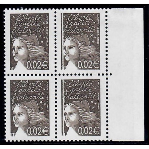 Lot A4635 - Variété - N°3444 - Neuf **/*