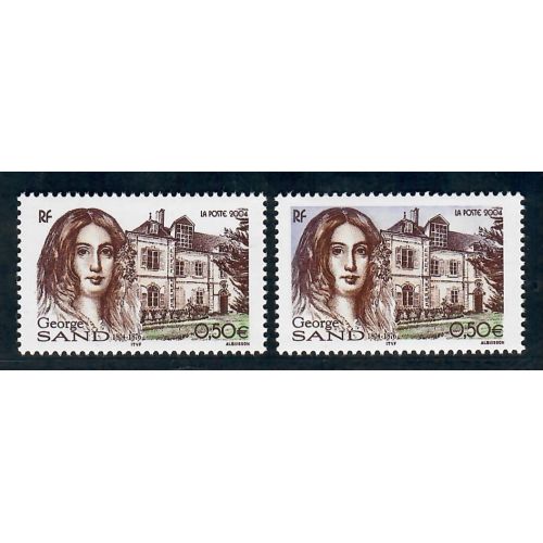 Lot A5103 - Variété - N°3645a - Neuf ** Luxe