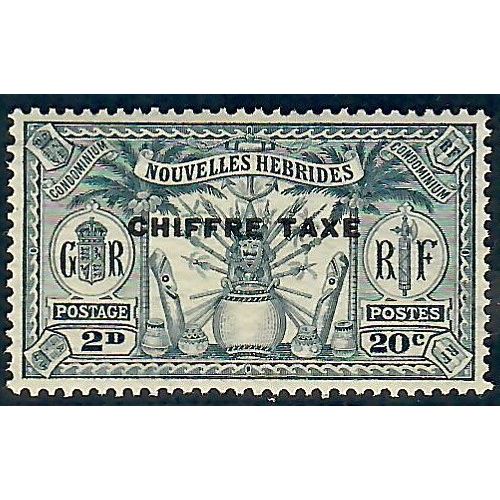 Lot A5073 - Nouvelles-Hébrides Taxe - N°2 **