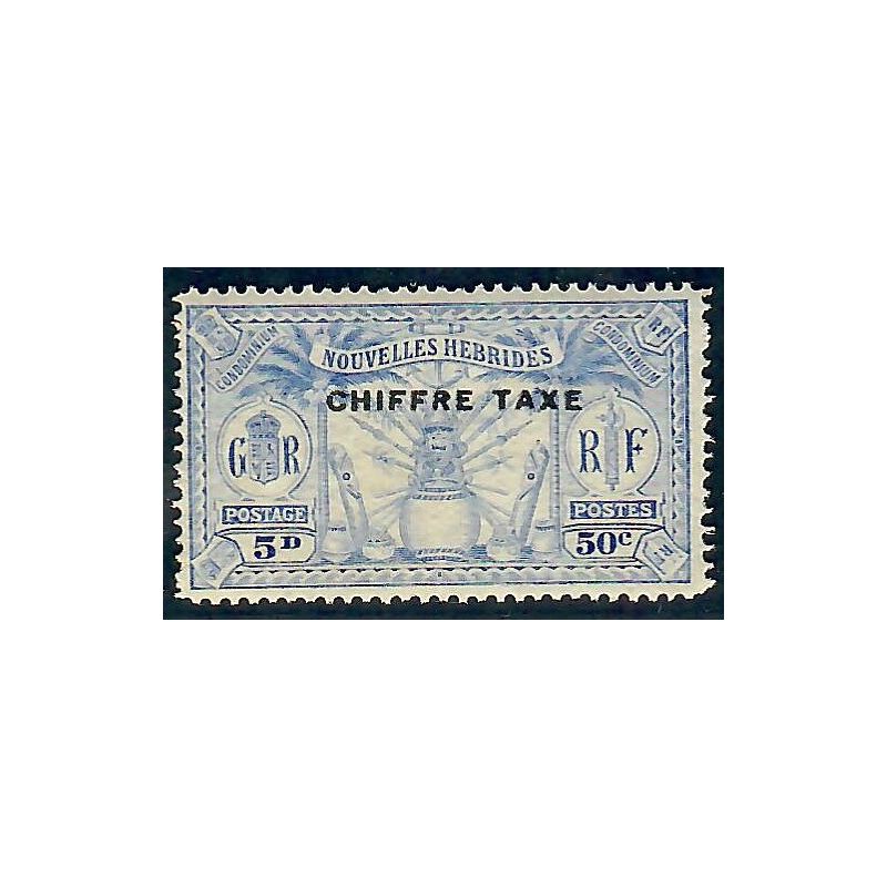 Lot A5074 - Nouvelles-Hébrides Taxe - N°4 **