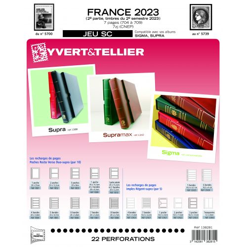 Jeux SC France 2023 2e Semestre