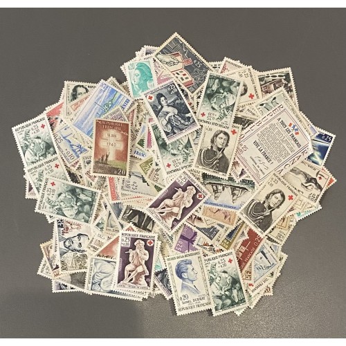 Lot de faciale 1000 timbres à 0,20 Francs