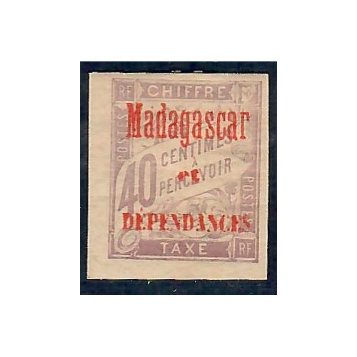 Lot A5541 - Madagascar Taxe - N°5 - Neuf * Qualité TB