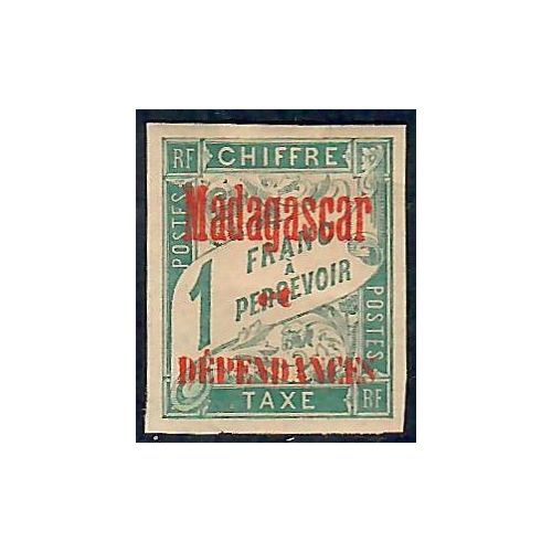 Lot A5542 - Madagascar Taxe - N°7 - Neuf * Qualité TB