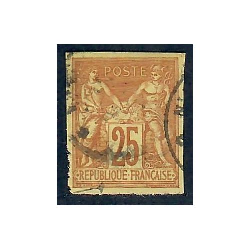 Lot A5551 - Nouvelle-Calédonie Précurseurs - N°44 - Oblitéré Qualité TB