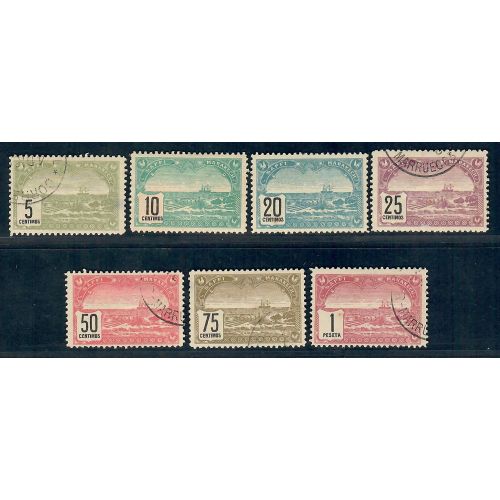 Lot A5773 - Maroc Postes Locales - Safi à Marrakech - N°98/104 - Oblitéré Qualité TB