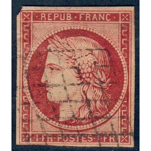 Lot C2491 - N°6 - Oblitéré Qualité ST