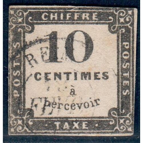 Lot A6057 - Taxe - N°1 - Oblitéré Qualité ST