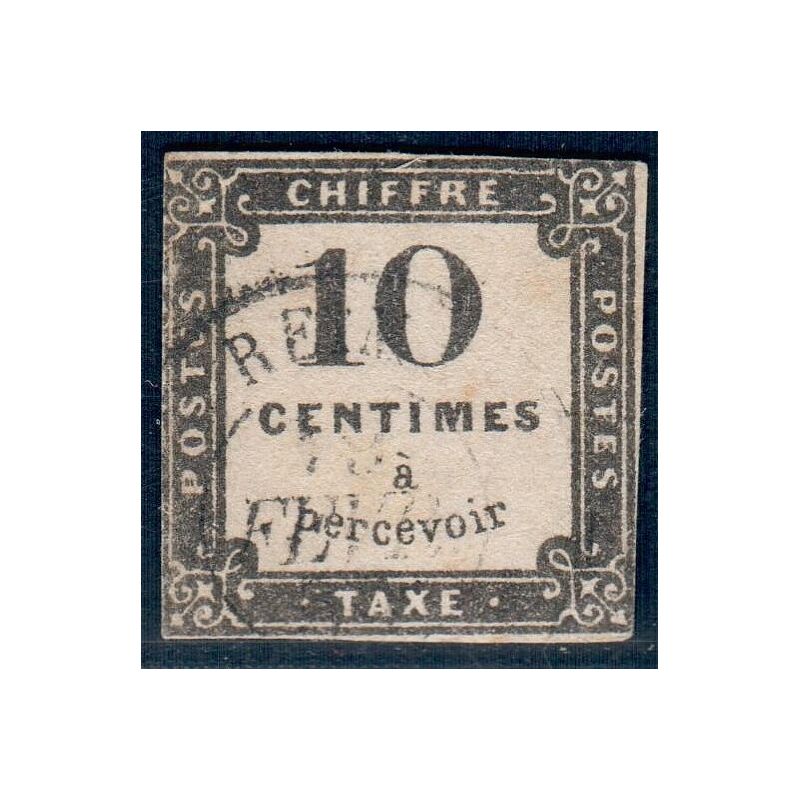 Lot A6057 - Taxe - N°1 Oblitéré Qualité ST