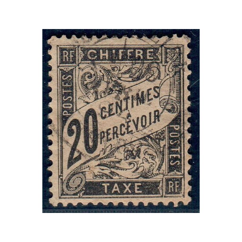 Lot A6061 - Taxe - N°17 Oblitéré Qualité TB